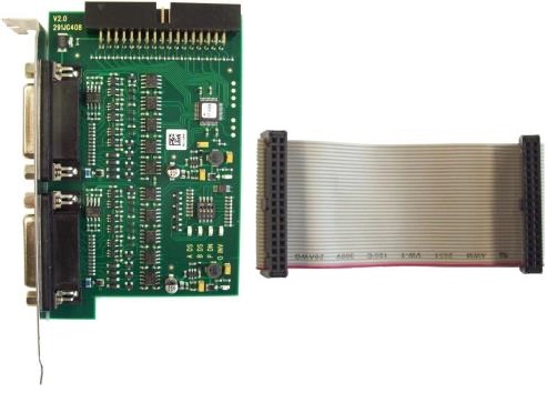 Opto-Coupled Trigger 5 보드 및 34핀 플랫 케이블 Opto-Coupled Trigger 5 보드 및 34핀 플랫 케이블
