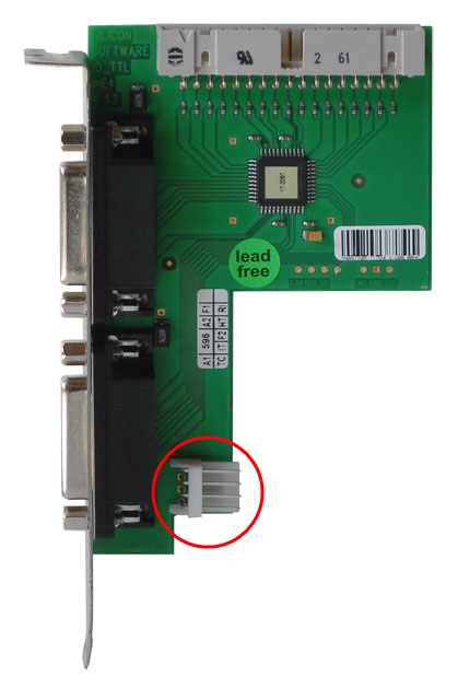 TTL의 Power Connector