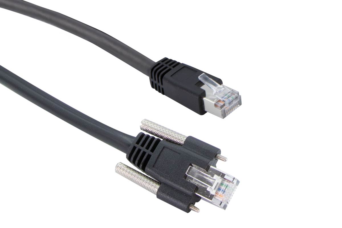 Basler 케이블 GigE, Cat6a, RJ45 sl hor, S