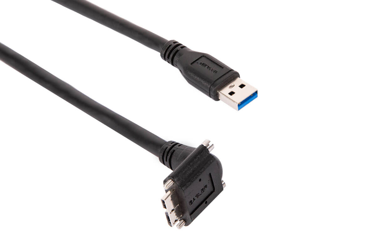 Cable USB 3.0 Micro B 90° A1 SL/A(아래쪽 꺾임형, P)