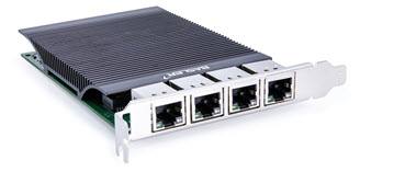 GigE Interface Card, 4 Port GigE Interface Card, 4 Port
