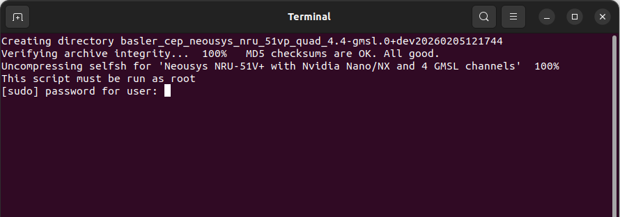 Terminal 창