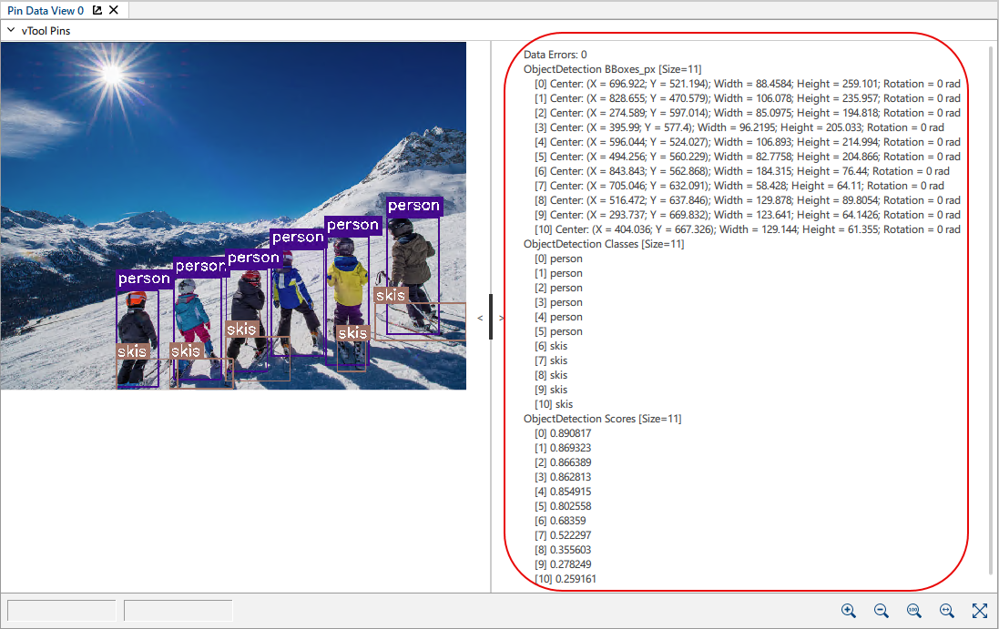 Object Detection 결과가 강조 표시된