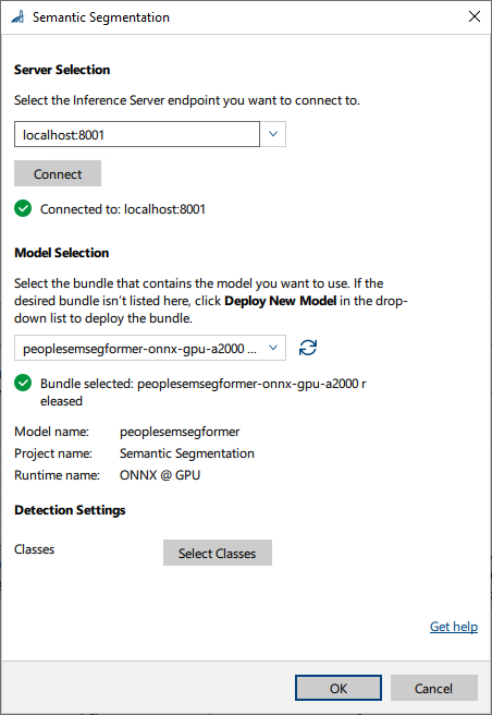 Semantic Segmentation vTool 설정