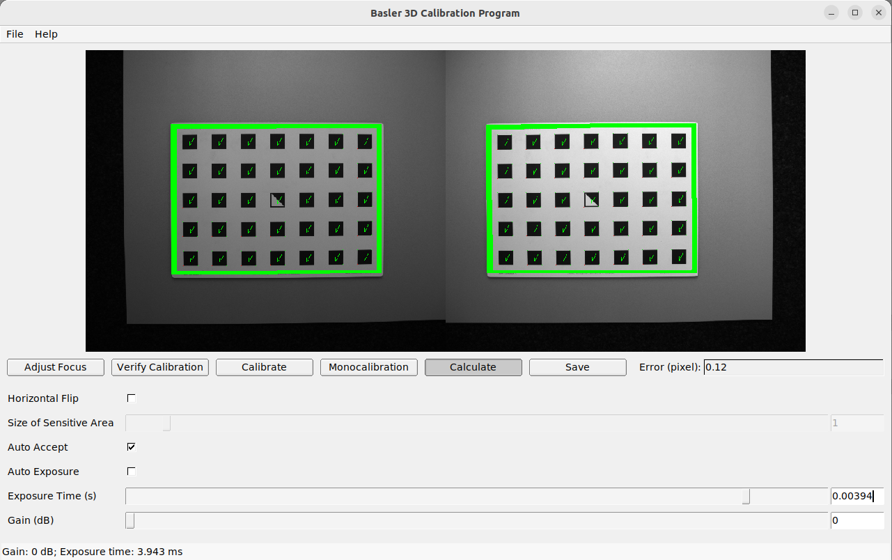 Stereo Calibration Tool - 계산 단계 Stereo Calibration Tool - 계산 단계
