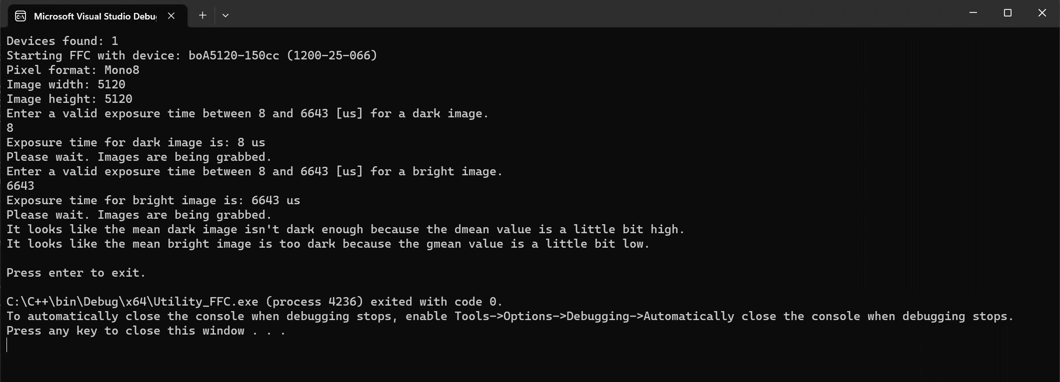 Utility_FFC Sample Code Utility_FFC Sample Code