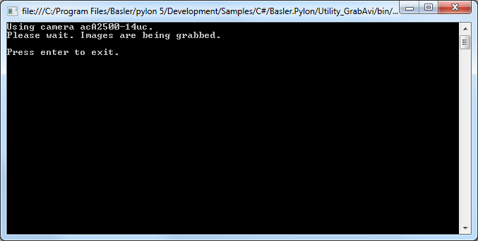 Utility_GrabAvi Sample Code Utility_GrabAvi Sample Code