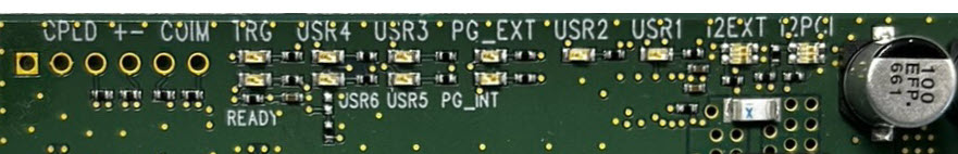 imaFlex CXP-12 Quad 보드의 LED