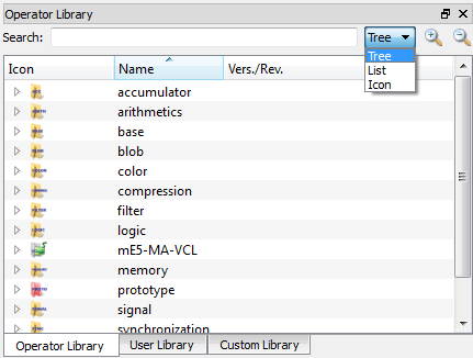‘Operator Library’가 전시된 도서관 패널