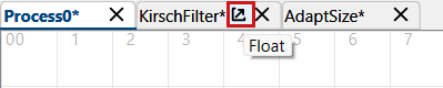 Float 버튼을 통한 도킹 해제